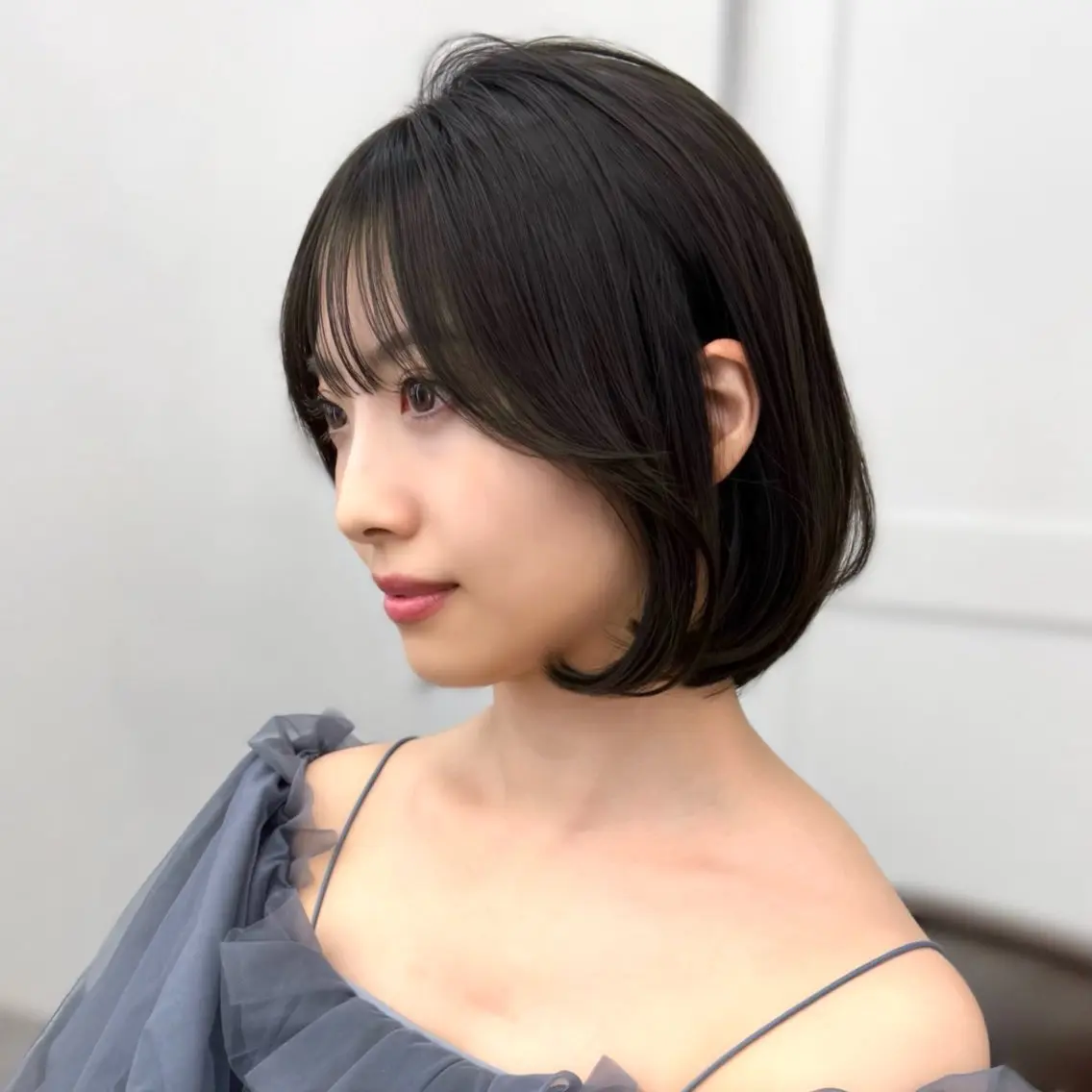 ショート ボブ タンバルモリ 韓国風ヘア カット タンバルモリ/ タッセルボブ/神山のヘアスタイル