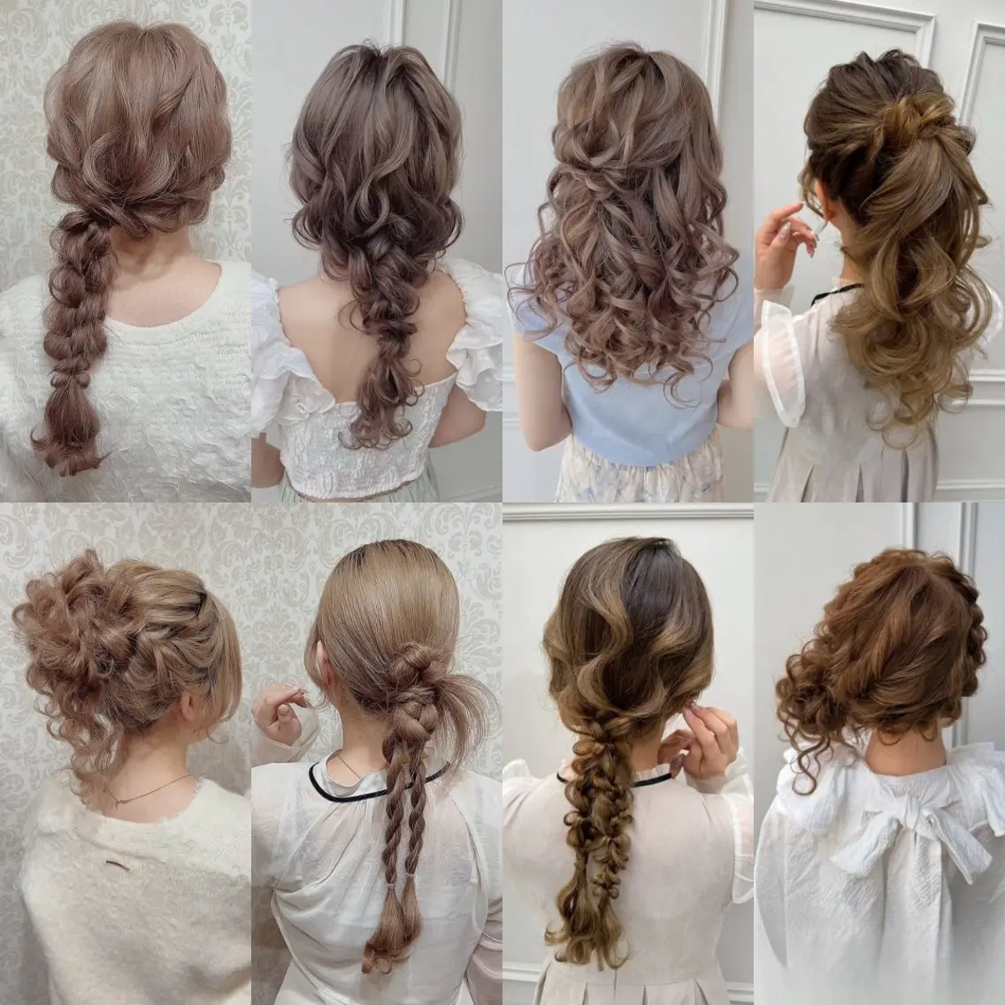 💍結婚式やお呼ばれ・女子会にも✨品よく可愛い万能アレンジ🤍の写真