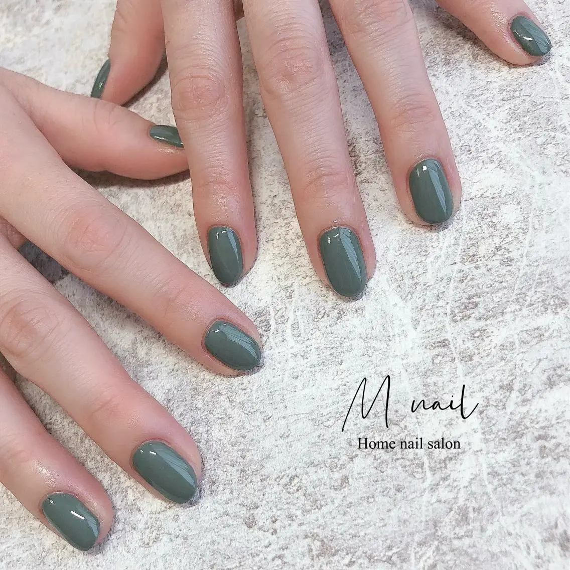 ネイル ハンドネイル Home salon M nailのネイルデザイン