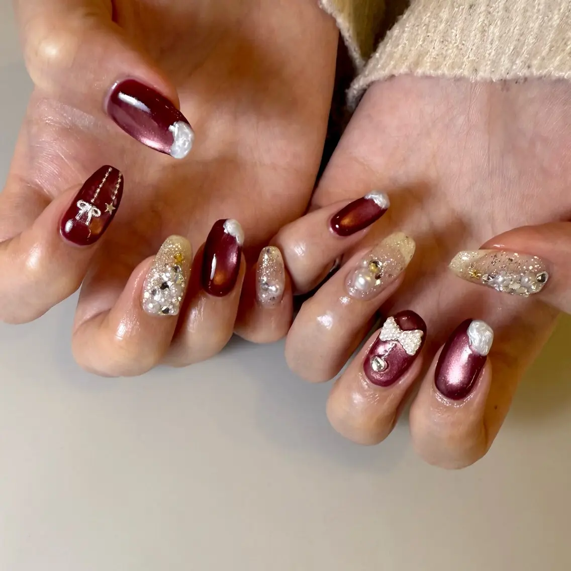 ネイル 持ち込み ハンドネイル Nail Room uimのネイルデザイン