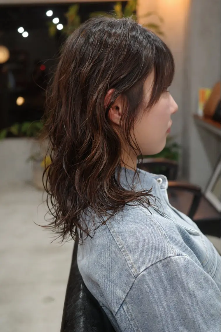 パーマ ボブ カット パーマ Miyazaki Kaedeのヘアスタイル