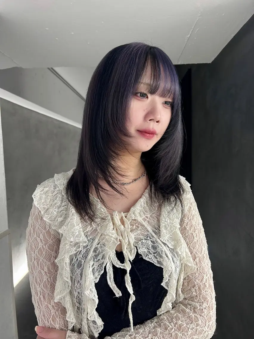 カラー カット ヘアカラー ️🧬akari🧬 ハイトーン/レイヤーのヘアスタイル