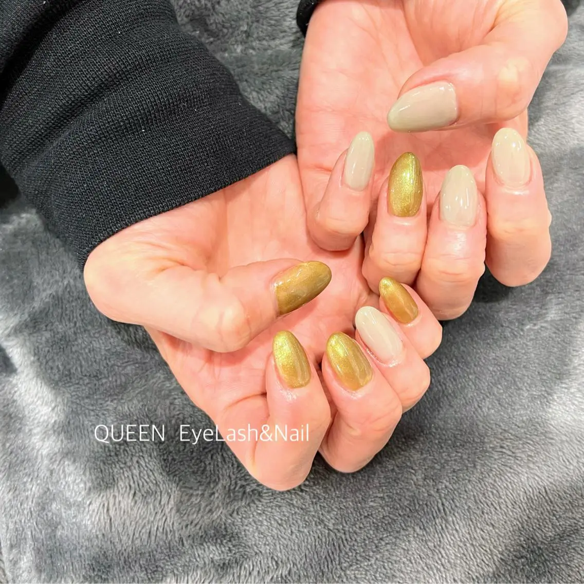 ミディアム カラー ネイル Bloom Nailのネイルデザイン