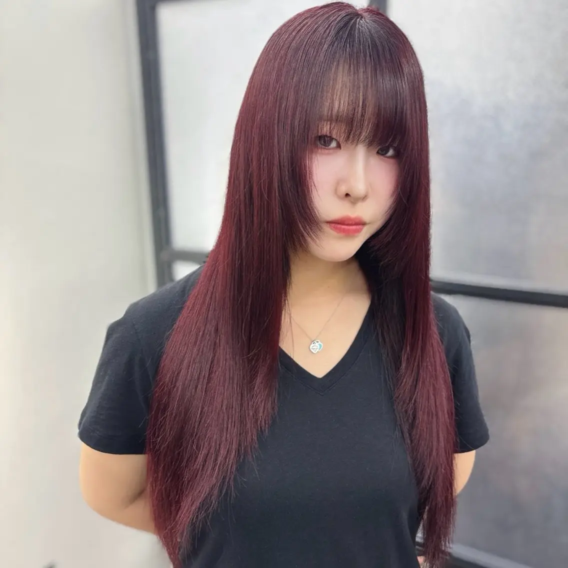 ロング カラー ヘアカラー Ren. 🦋デザインカラーのヘアスタイル