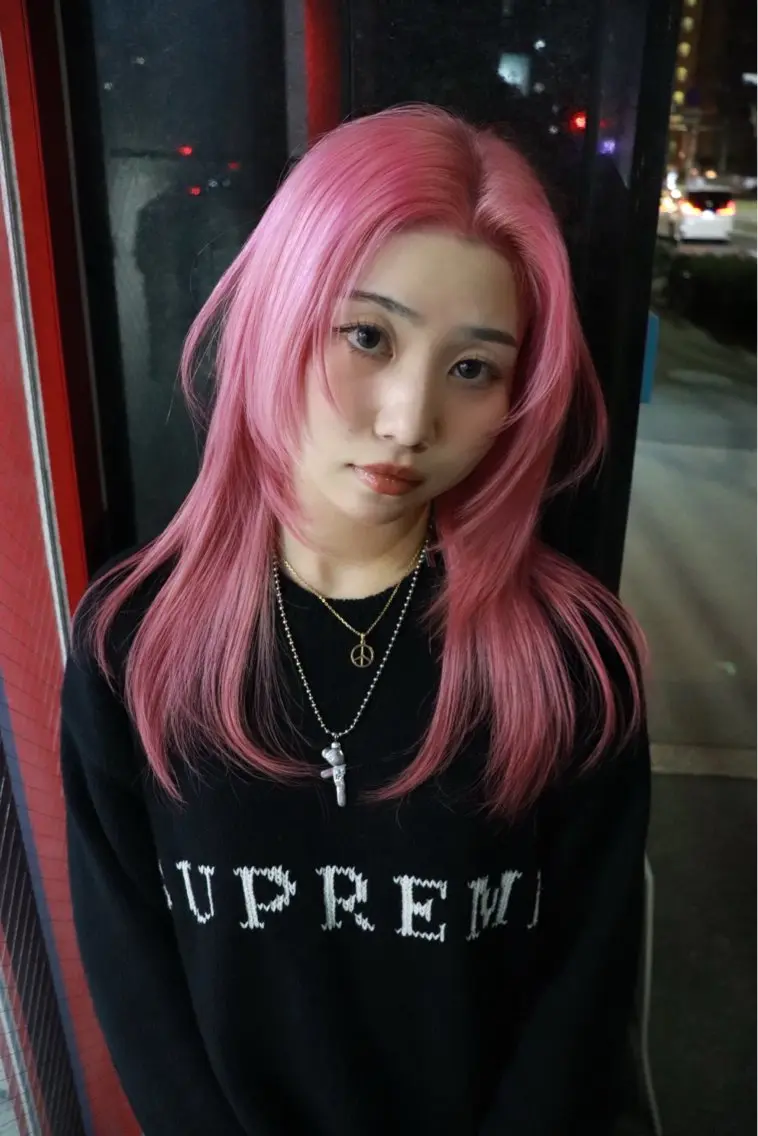 ロング カラー カット ヘアカラー トリートメント 🧡色落ちまで2度 楽しめる🧡ヨシキのヘアスタイル