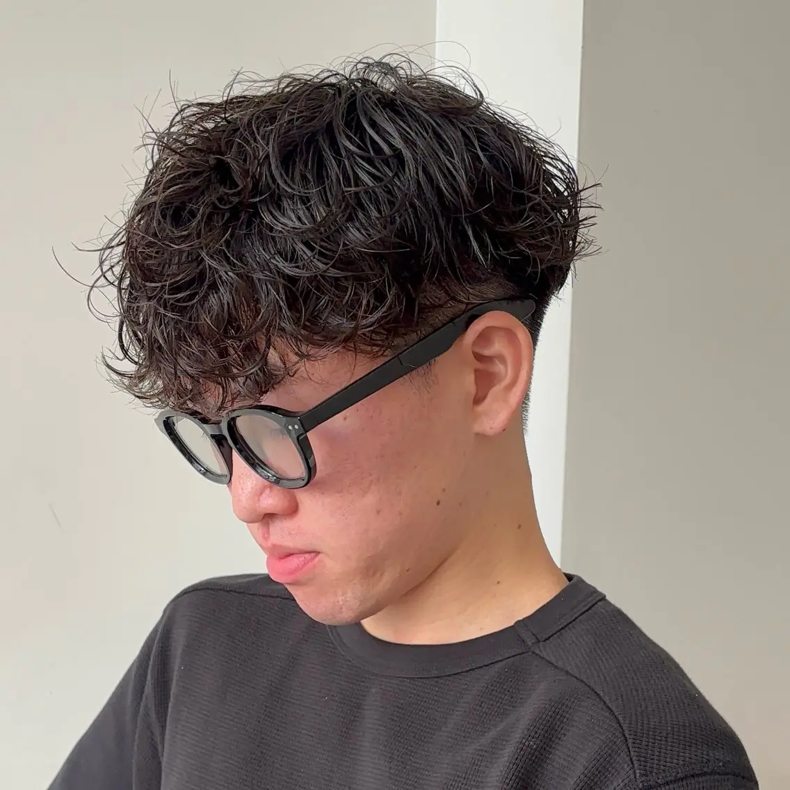 ショート パーマ メンズ カット パーマ men's/perm colorDaijuのヘアスタイル