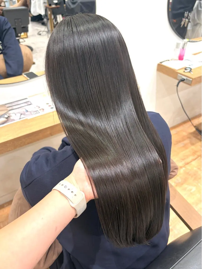 ロング 髪質改善 縮毛矯正 酸性ストレート 縮毛矯正 🕊髪質改善 ストレート🕊まいのヘアスタイル