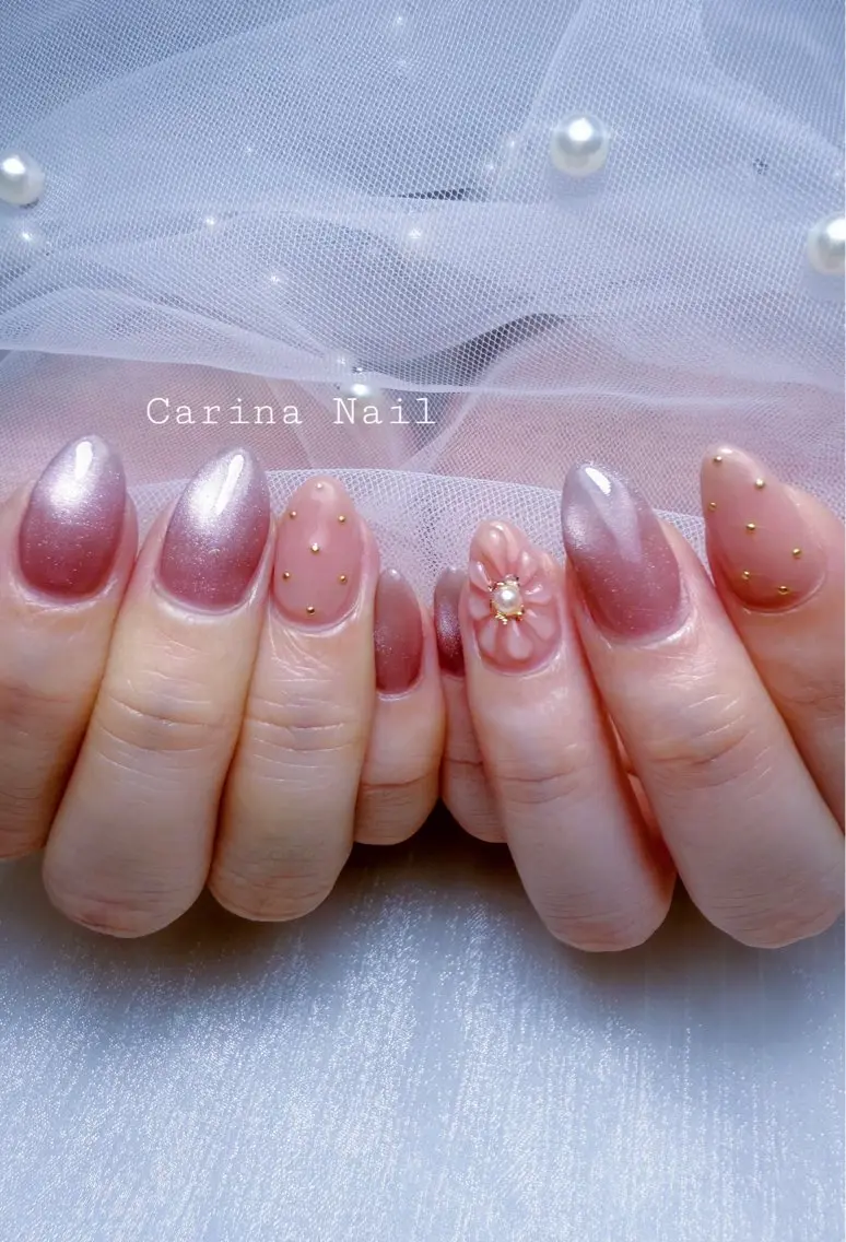ネイル ピンク Carina Nailのネイルデザイン