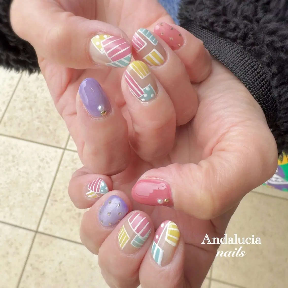 ネイル ハンドネイル Andalucia nailsのネイルデザイン