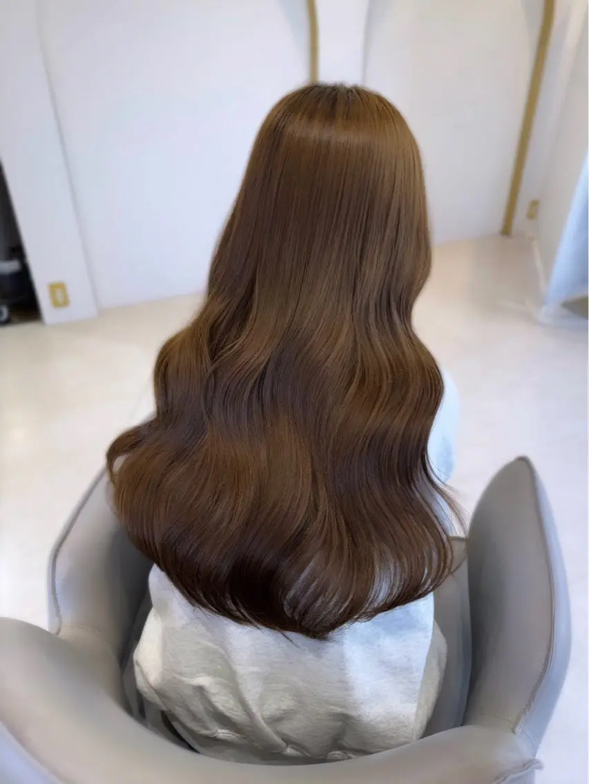 巻きおろしヘアセット + 保湿トリートメント 𓂃🌀の写真