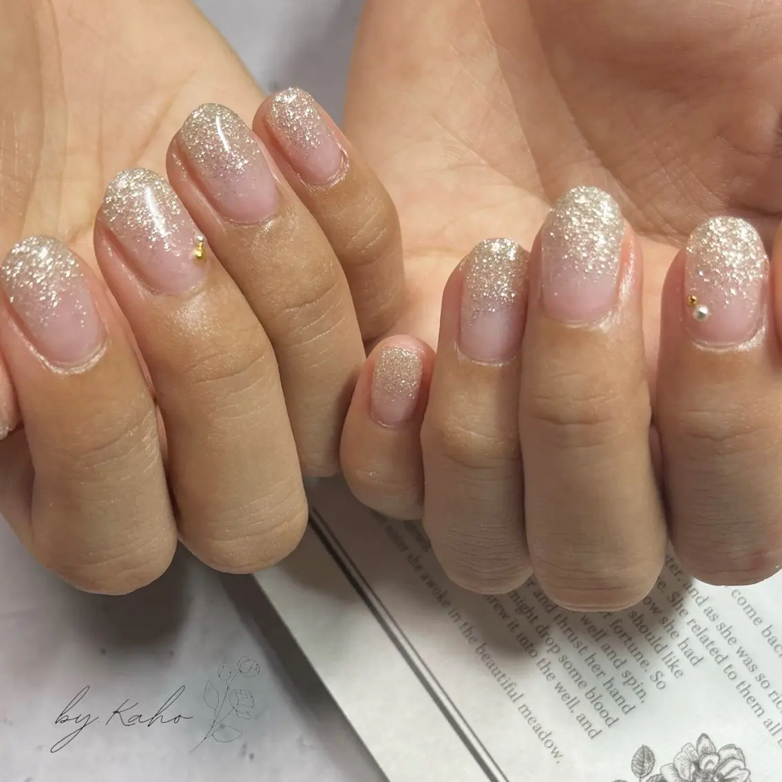 ネイル ストーンネイル NAiL by.kahoのネイルデザイン