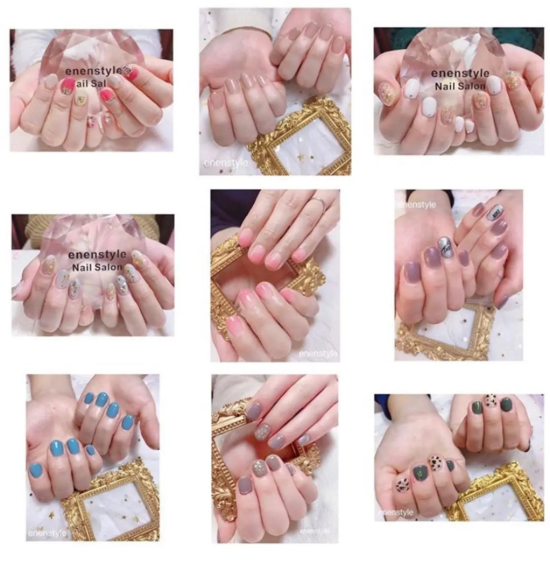 ショート ネイル ジェルネイル ニュアンスネイル オフィスネイル ワンカラーネイル パラジェル 🐾enen style 🐾のネイルデザイン