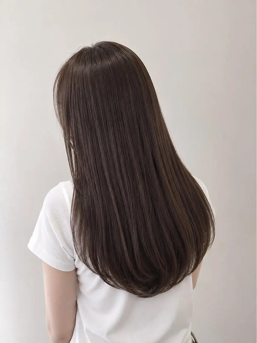 似合わせカット+ブリーチなしダブルカラー¥15000の写真