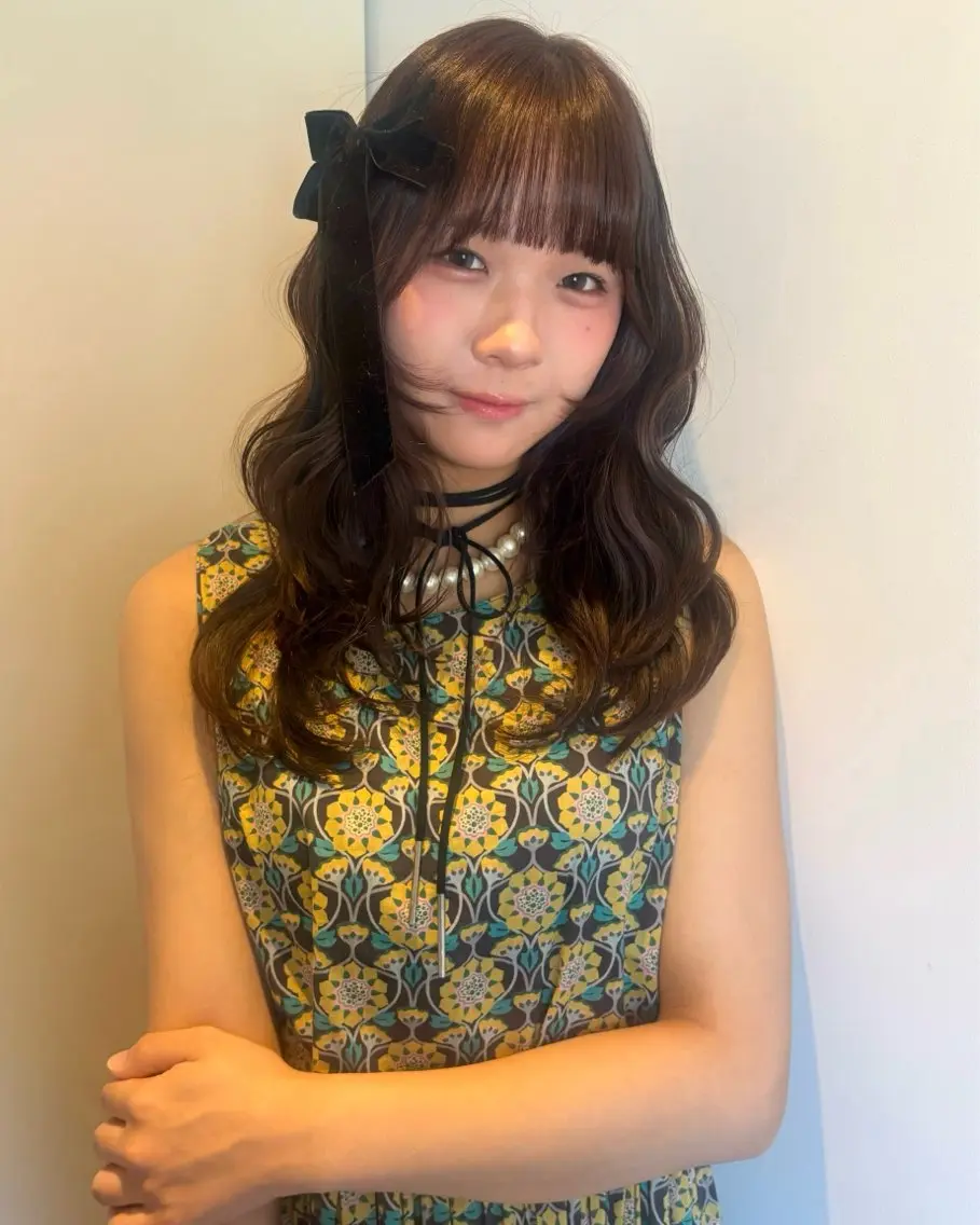 ロング カラー ナナ 福岡美容室のヘアスタイル