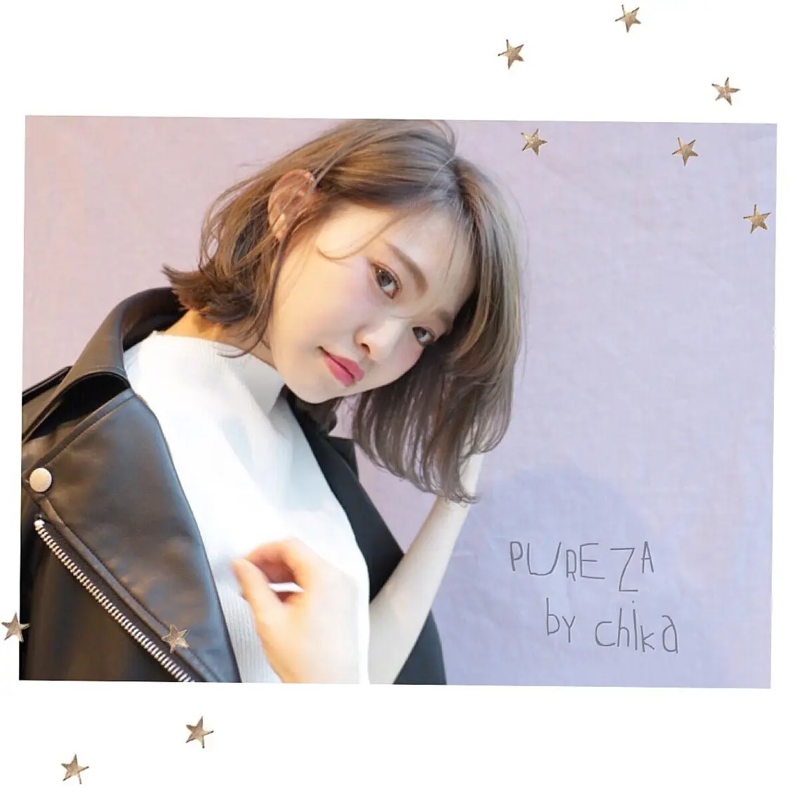 ショート ミディアム 市川 千夏のヘアスタイル