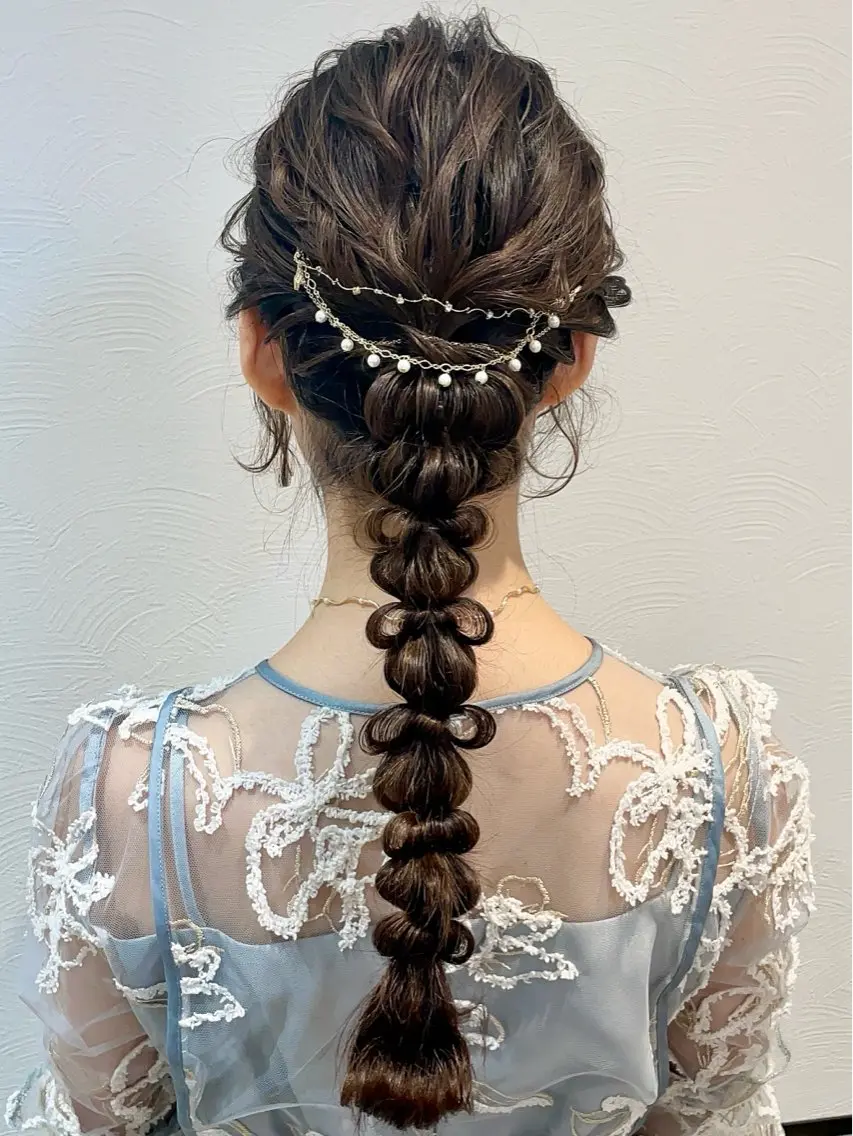 ロング ヘアアレンジ 札幌 ヘアアレンジ 🍎 タナカセリナのヘアスタイル