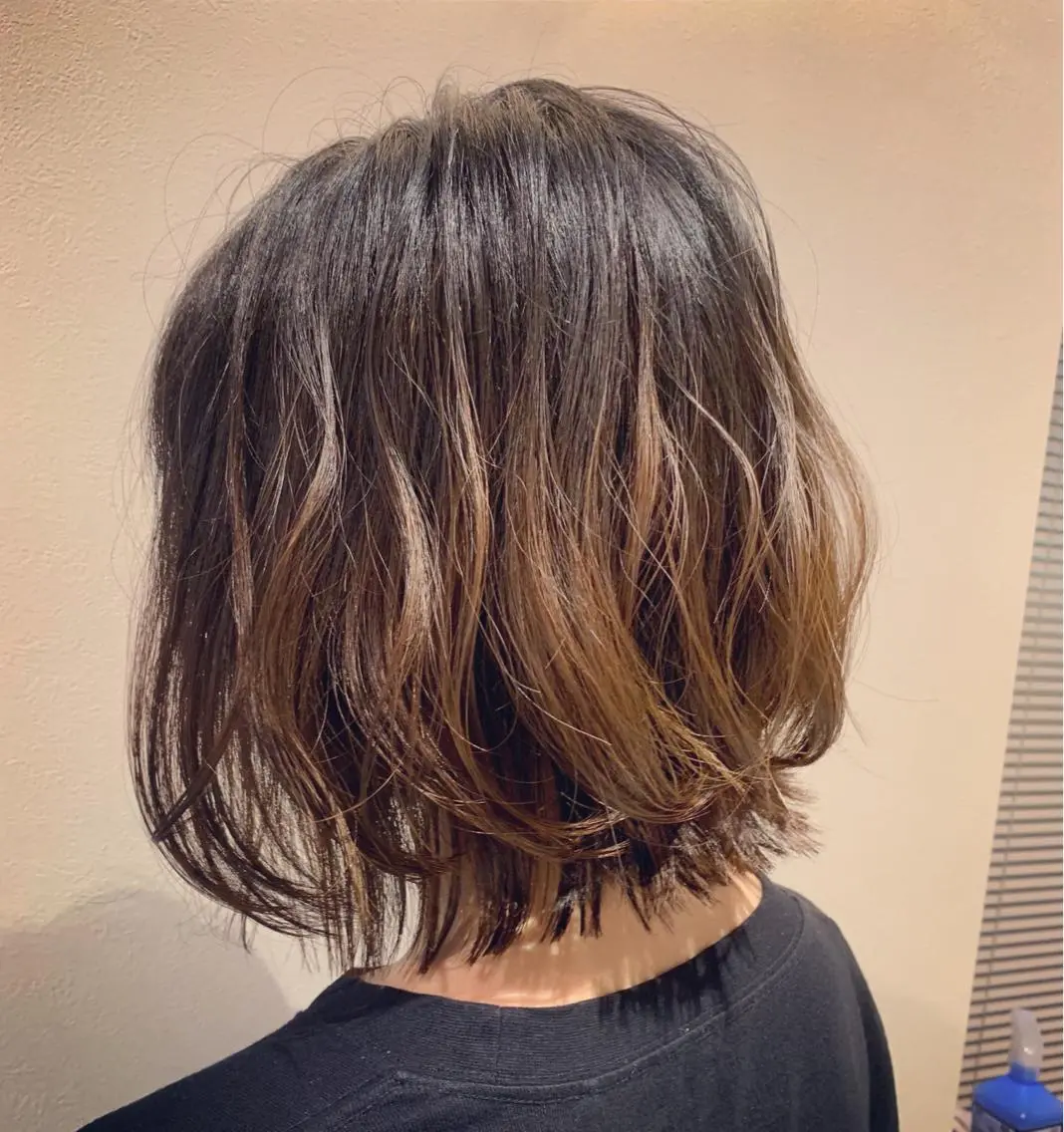ミディアム ボブ 外ハネヘア ショート特化✂︎門脇 ~広がらない髪へ~のヘアスタイル