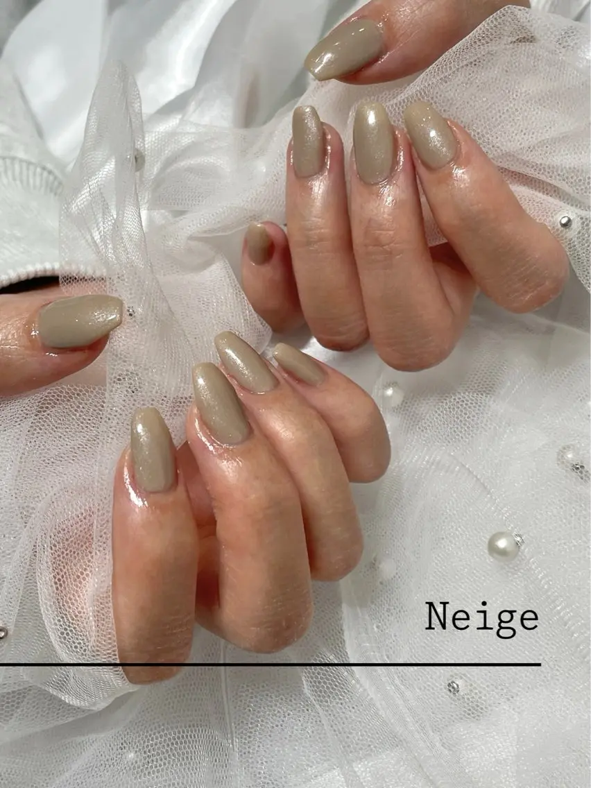 ネイル ハンドネイル Neige‪𓂃ai ＊梅津 / 松尾のネイルデザイン