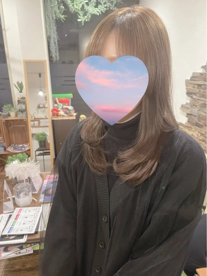 【月水木曜日】ロング・ミディアムのレディースカット🌹❤/シャンプー+トリートメント付の写真