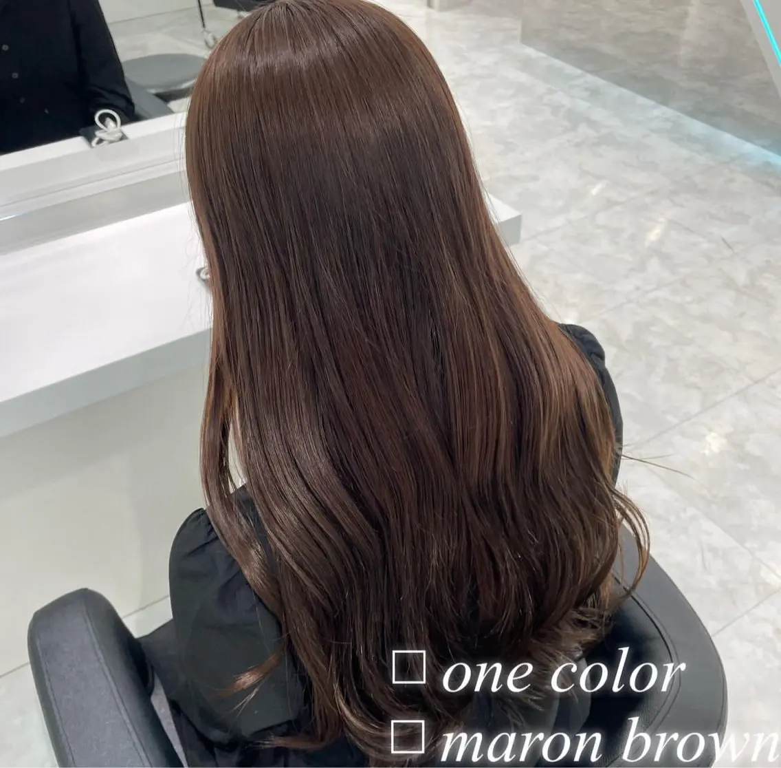 カラー 🤍ブリーチなし ブラウンhimi🤍のヘアスタイル