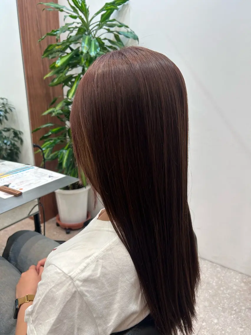 【モデル様募集中✨】縮毛矯正＋トリートメントの写真