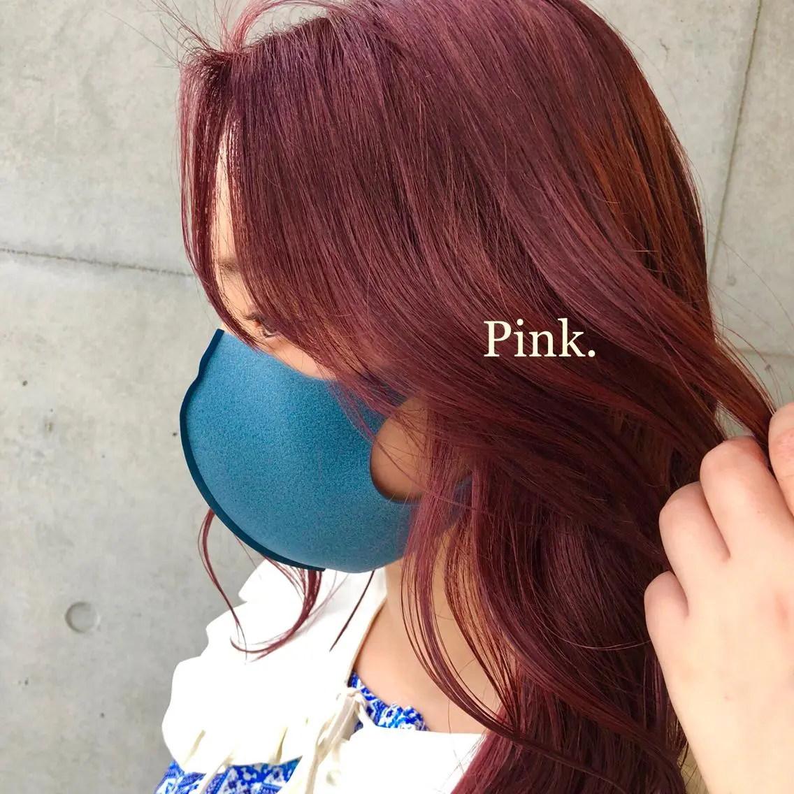 ロング カラー ブリーチ ピンクカラー 柔らかカラー🫧🌱 ナナコのヘアスタイル