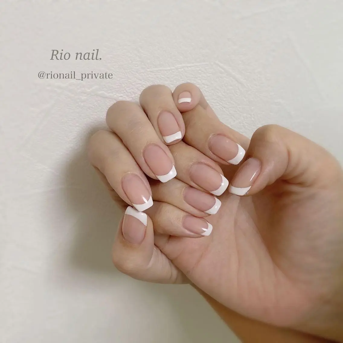 ネイル フレンチネイル nailsalon linneのネイルデザイン