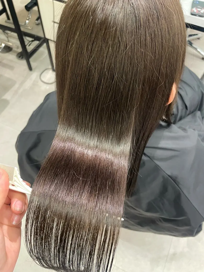 ✨縮毛矯正+集中ケアトリートメント✨の写真