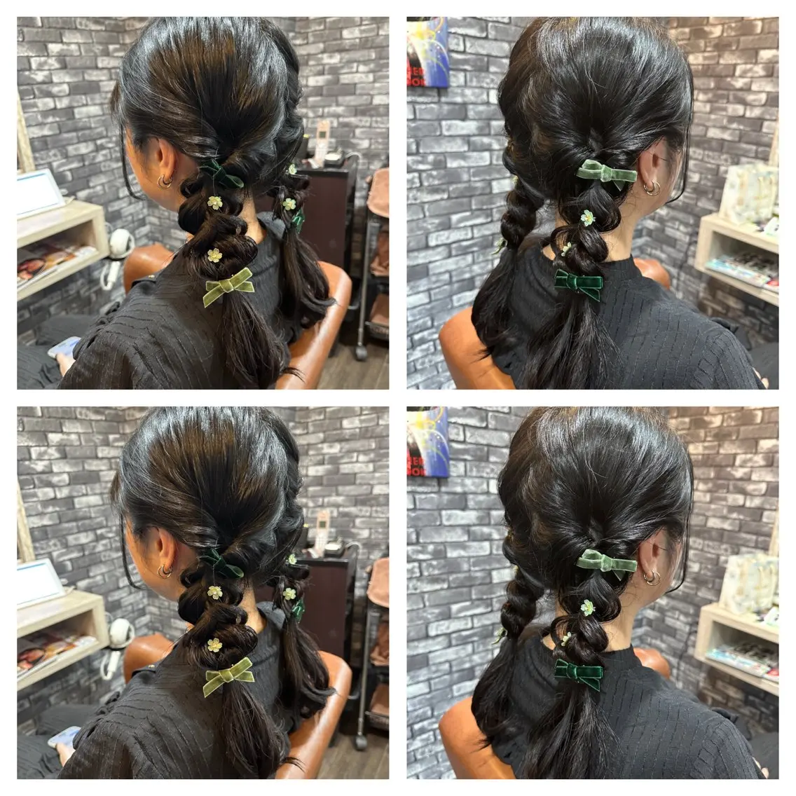 ミディアム カット ヘアセット 🎀推し活ヘアー🎀 Yuuna🐰💖のヘアスタイル