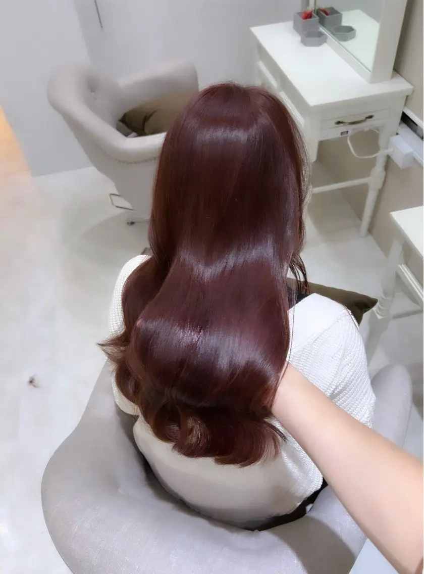 ロング ヘアカラー 髪質改善× ブリーチなしyutoのヘアスタイル