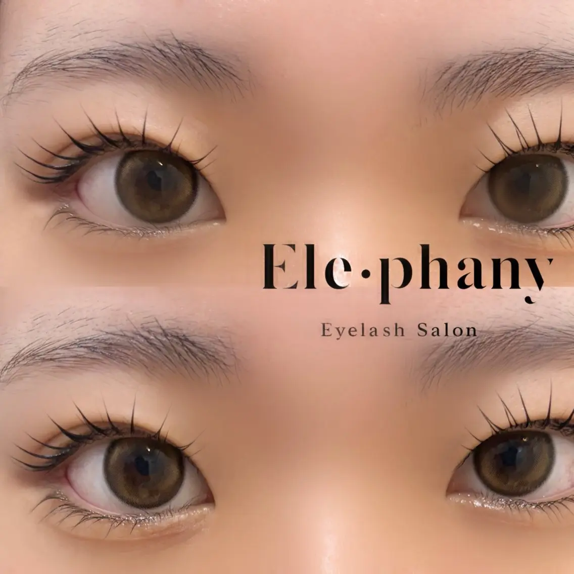 マツエク・マツパ パリジェンヌラッシュリフト 下まつげエクステ 一重×まつ毛パーマ EIe.phany/ ayakaのマツエク・マツパデザイン
