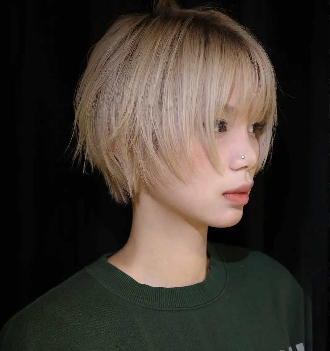 ショート ヘアカラー トリートメント Cocona 🦤 /ブリーチ/ショートのヘアスタイル