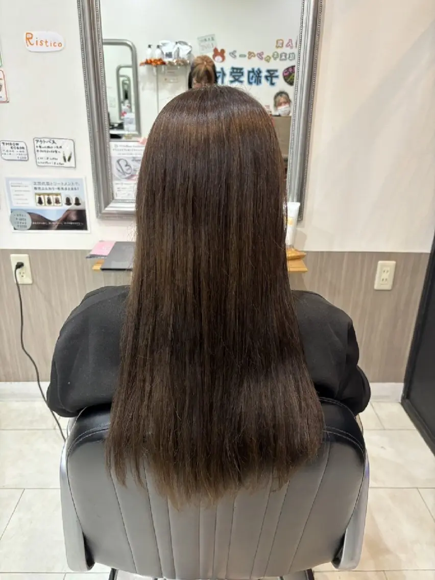 カラー ヘアカラー 暖色🍎透明感カラー 🩵小林かりんのヘアスタイル