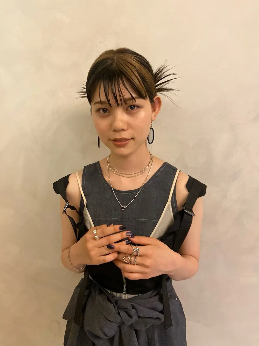 ヘアアレンジ まつ あみのヘアスタイル