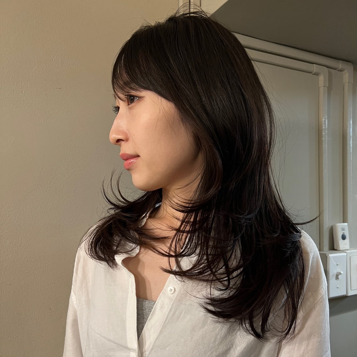 セミロング カット ショートカット/ Sharaのヘアスタイル