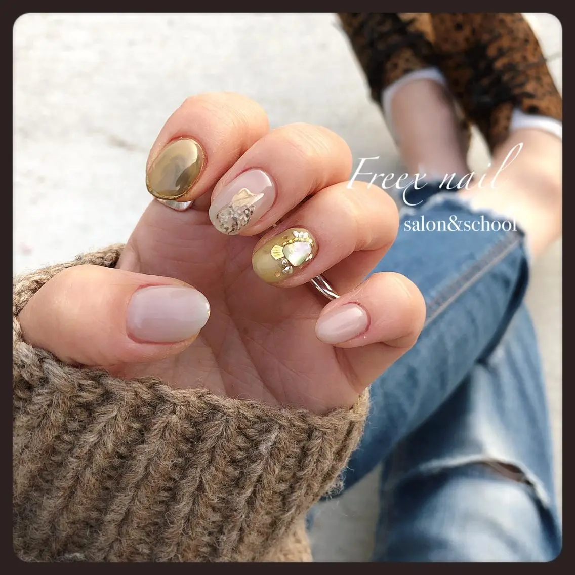 ネイル ニュアンスネイル freex nail /ニュアンス/個性派のネイルデザイン