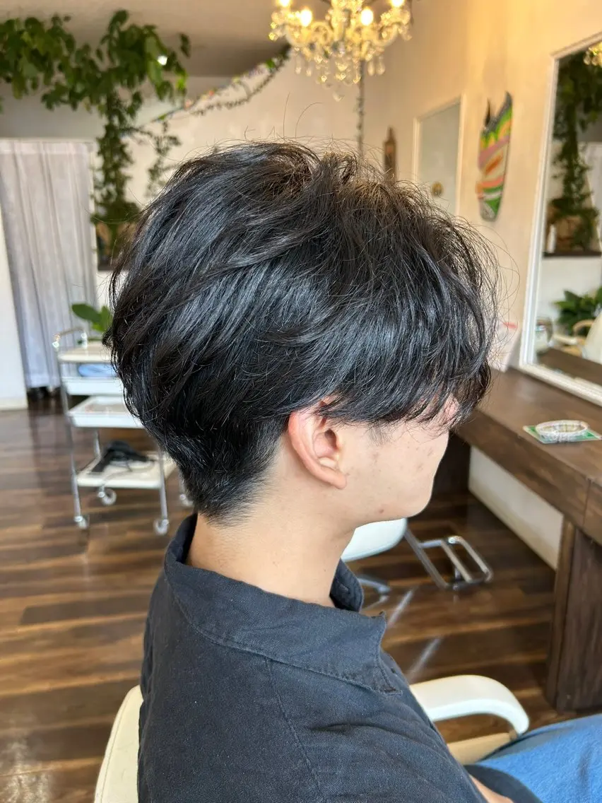 メンズ 大川 真矢のヘアスタイル