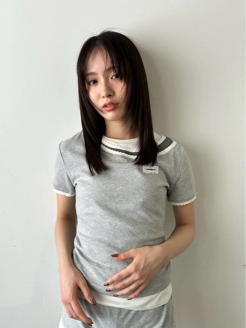 ロング 谷口 真衣のヘアスタイル