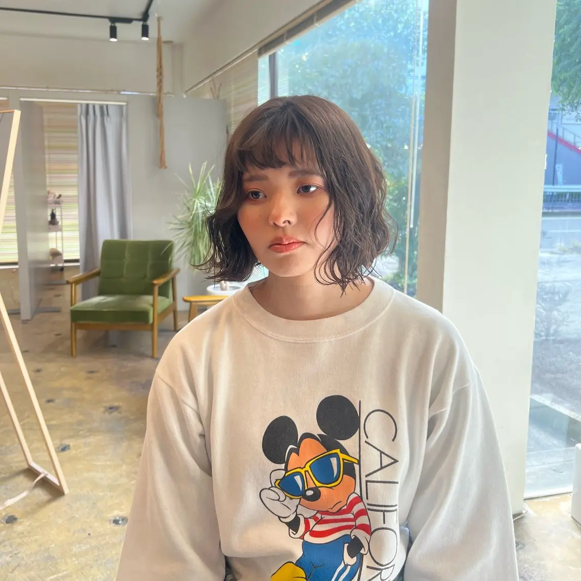 ミディアム カラー アカリ ✄似合わせが得意✄のヘアスタイル