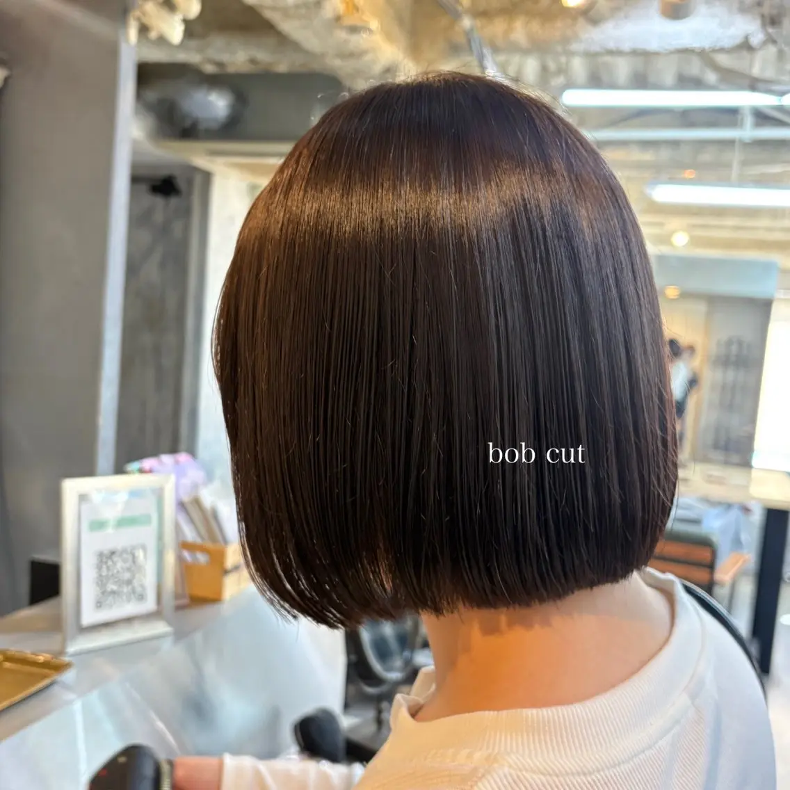 ミディアム ボブ シモイケ ルアのヘアスタイル