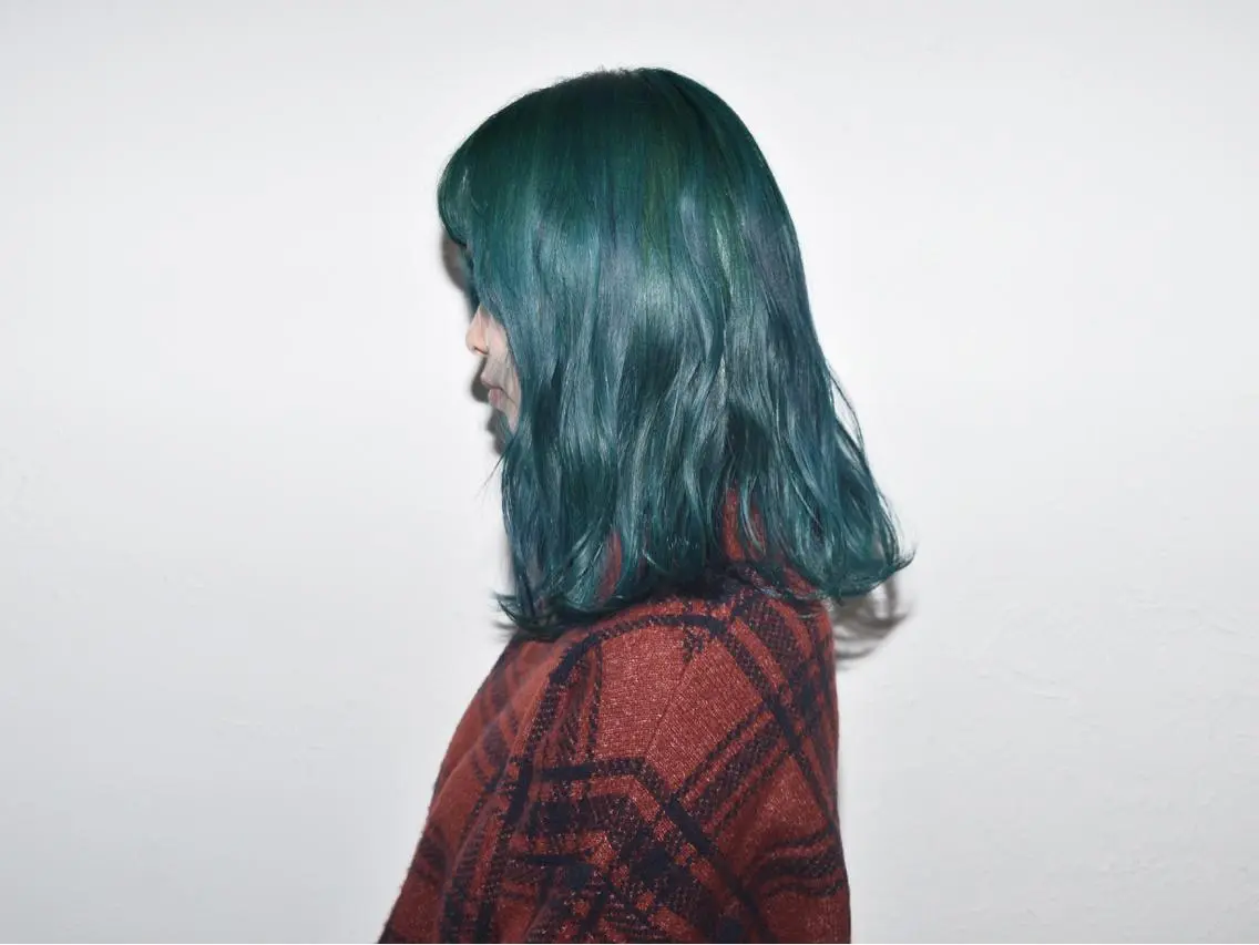 セミロング カラー ダブルカラー salonF 🔸hamaのマツエク・マツパデザイン