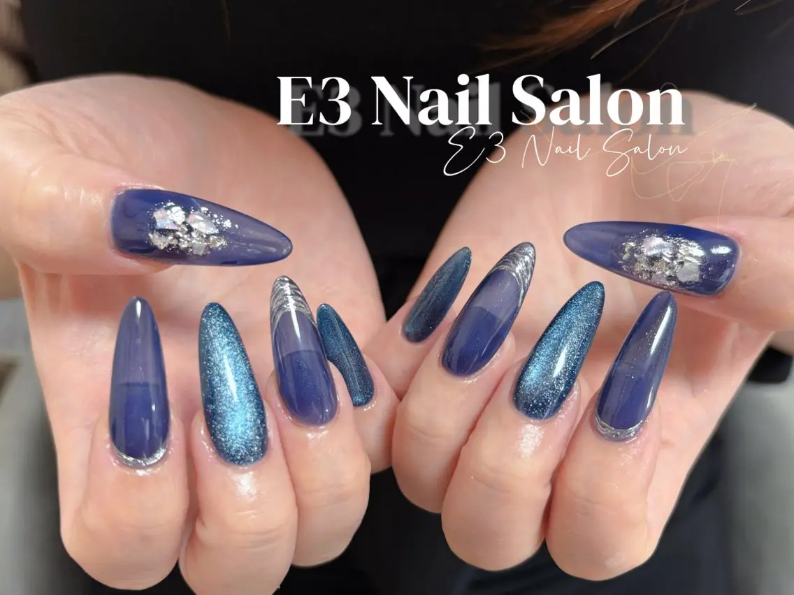 ネイル 桜ネイル フレンチネイル ジェルネイル ガラスフレンチ グラデーション ハンドネイル E3 Nail Salonのネイルデザイン