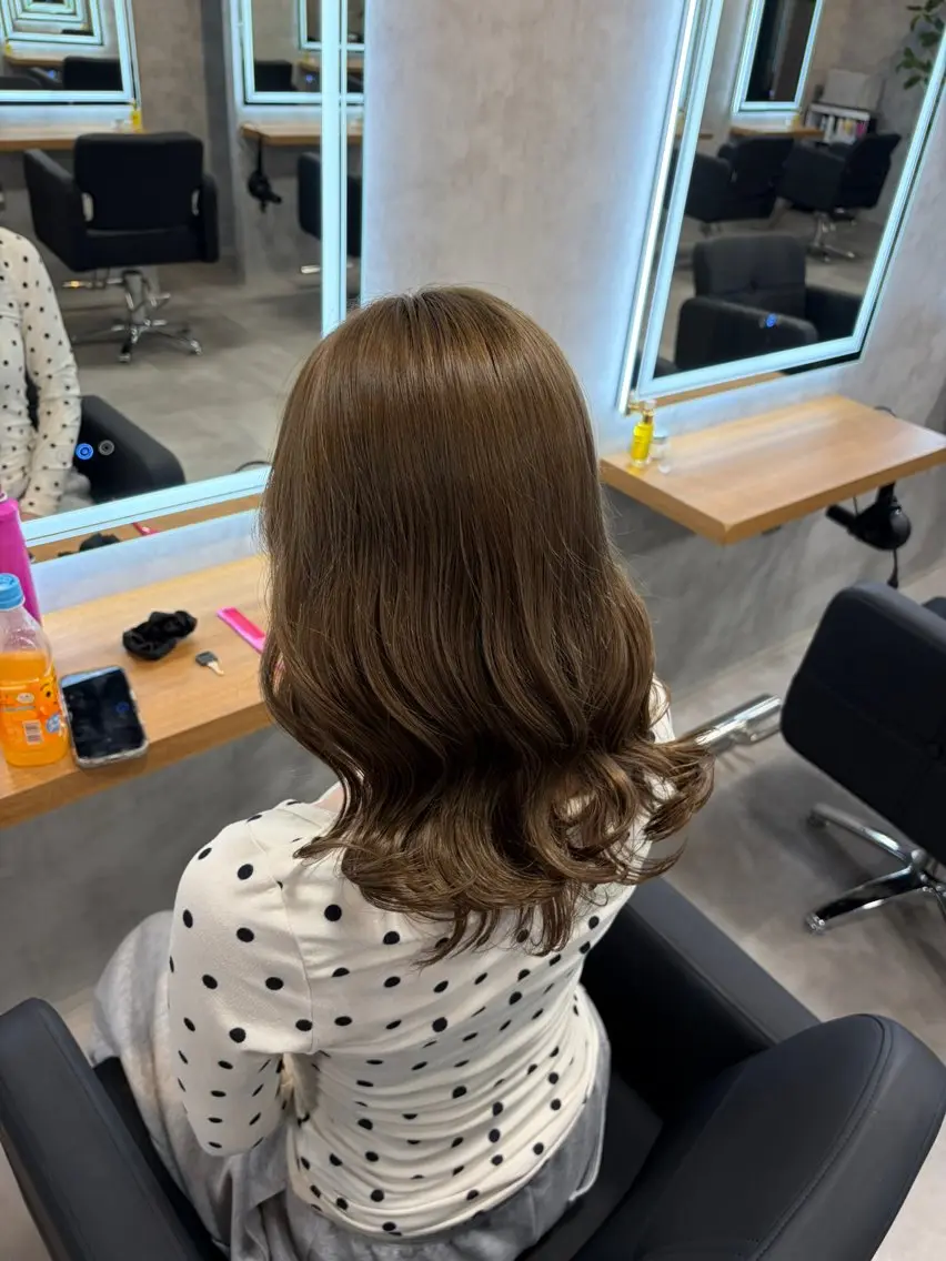 カラー ヘアカラー トリートメント 似合わせカラー🪄 MIRAIのヘアスタイル