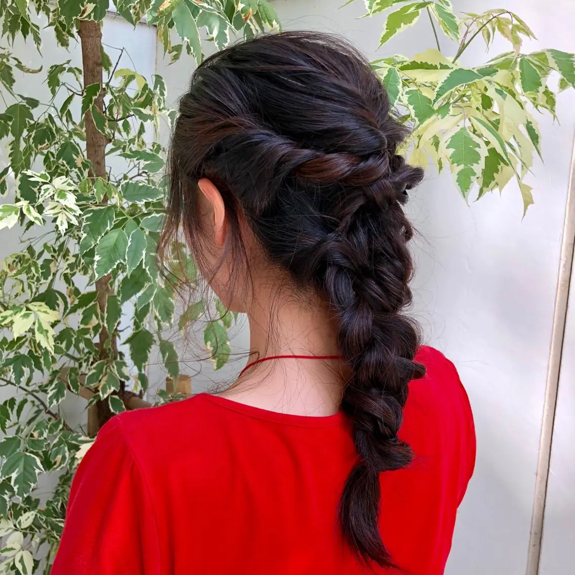 セミロング パーマ ヘアアレンジ KONOMI スタイリストのヘアスタイル