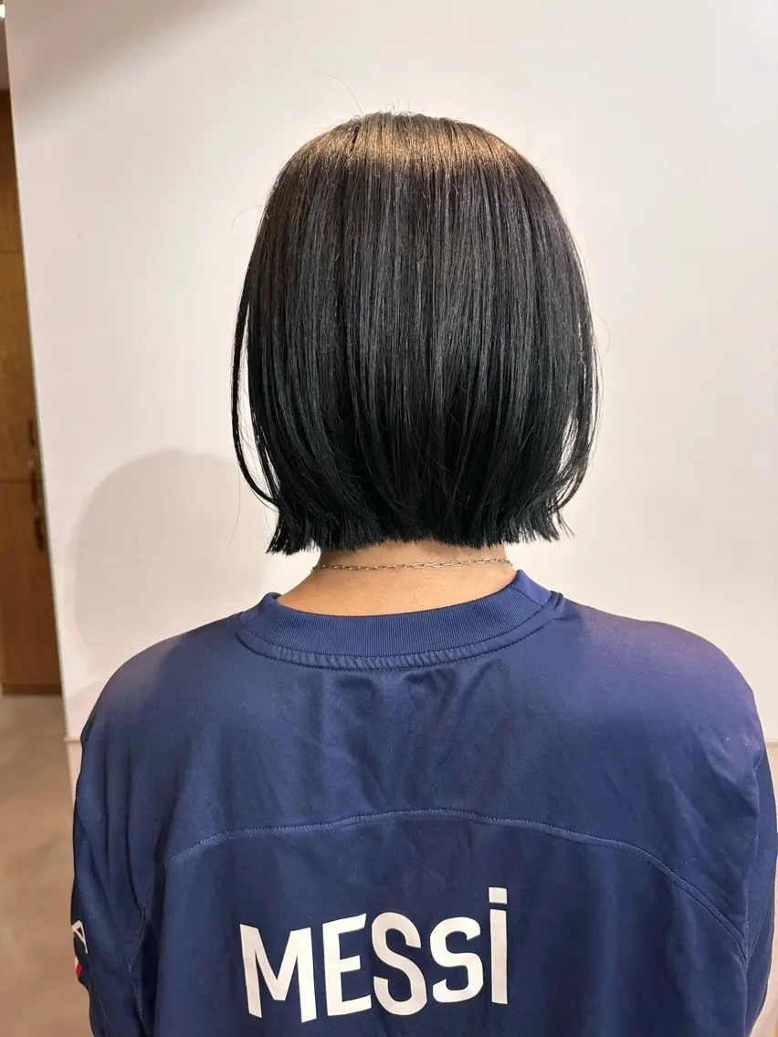 ショート ボブレイヤー ボブ 顔周りカット レイヤーカット 1月からスタイリスト /内田将太のヘアスタイル