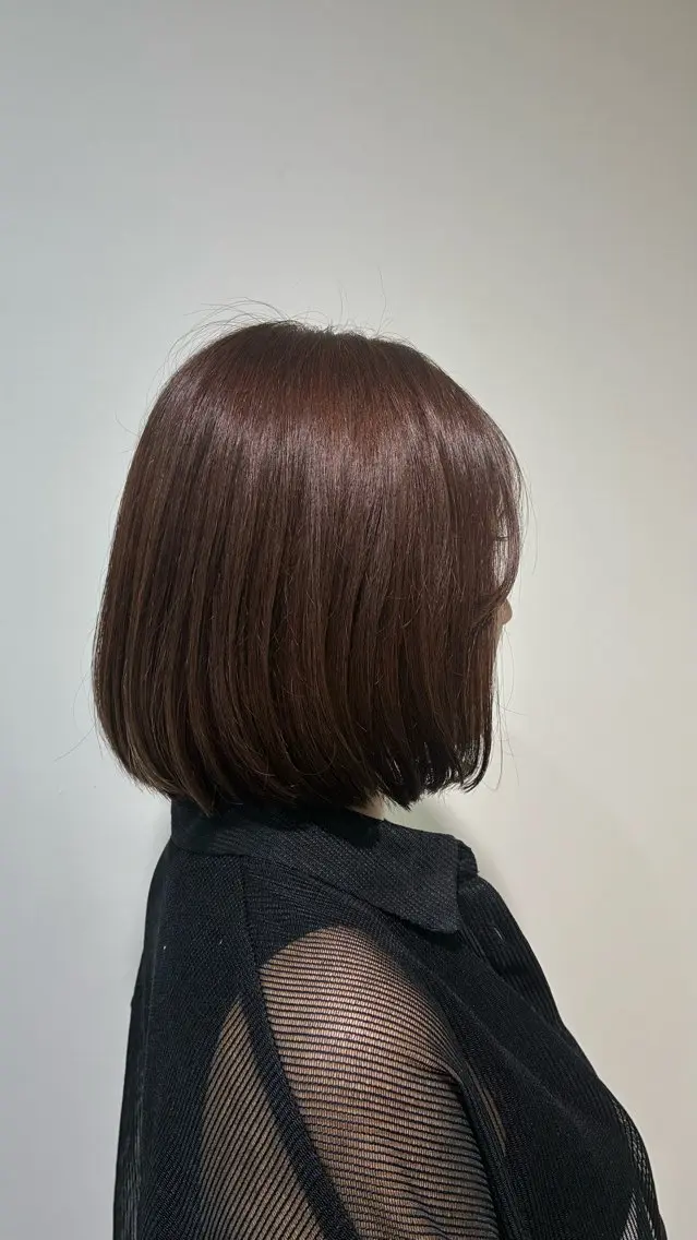 ショート カラー ヘアアレンジ 🌟小出 倫花🌟 艶カラー/カットのヘアスタイル