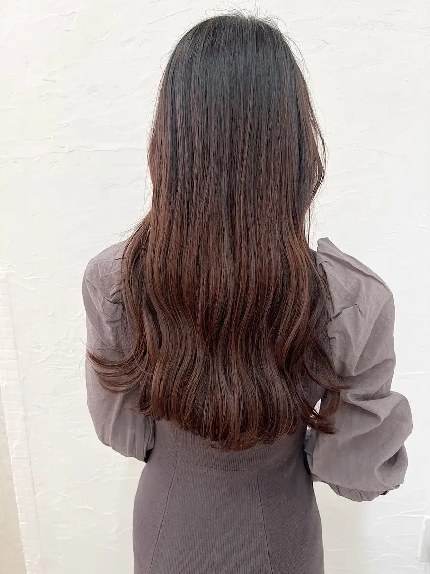 ロング カラー 本間 絵理奈‎のヘアスタイル