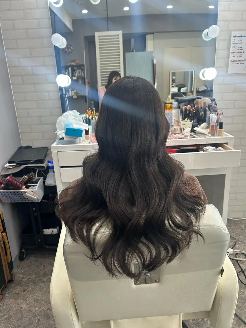 ロング ヘアアレンジ ヨシンモリ 韓国風ヘア 🎀HARU 하루🎀のその他イメージ