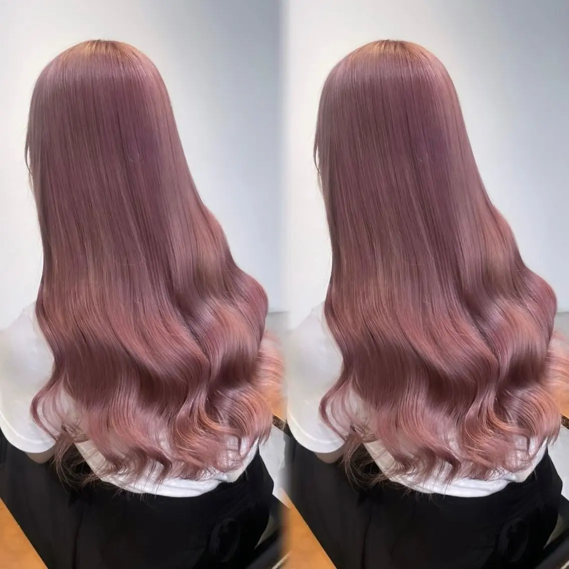 ロング ヘアカラー トリートメント 艶モテカラー miku🏳️‍⚧️のヘアスタイル