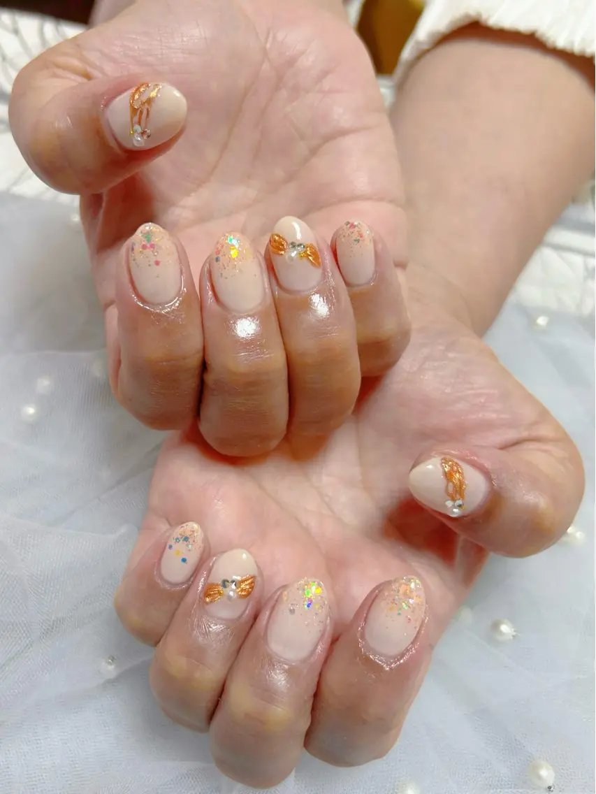 ネイル ハンドネイル 森 晴有のネイルデザイン